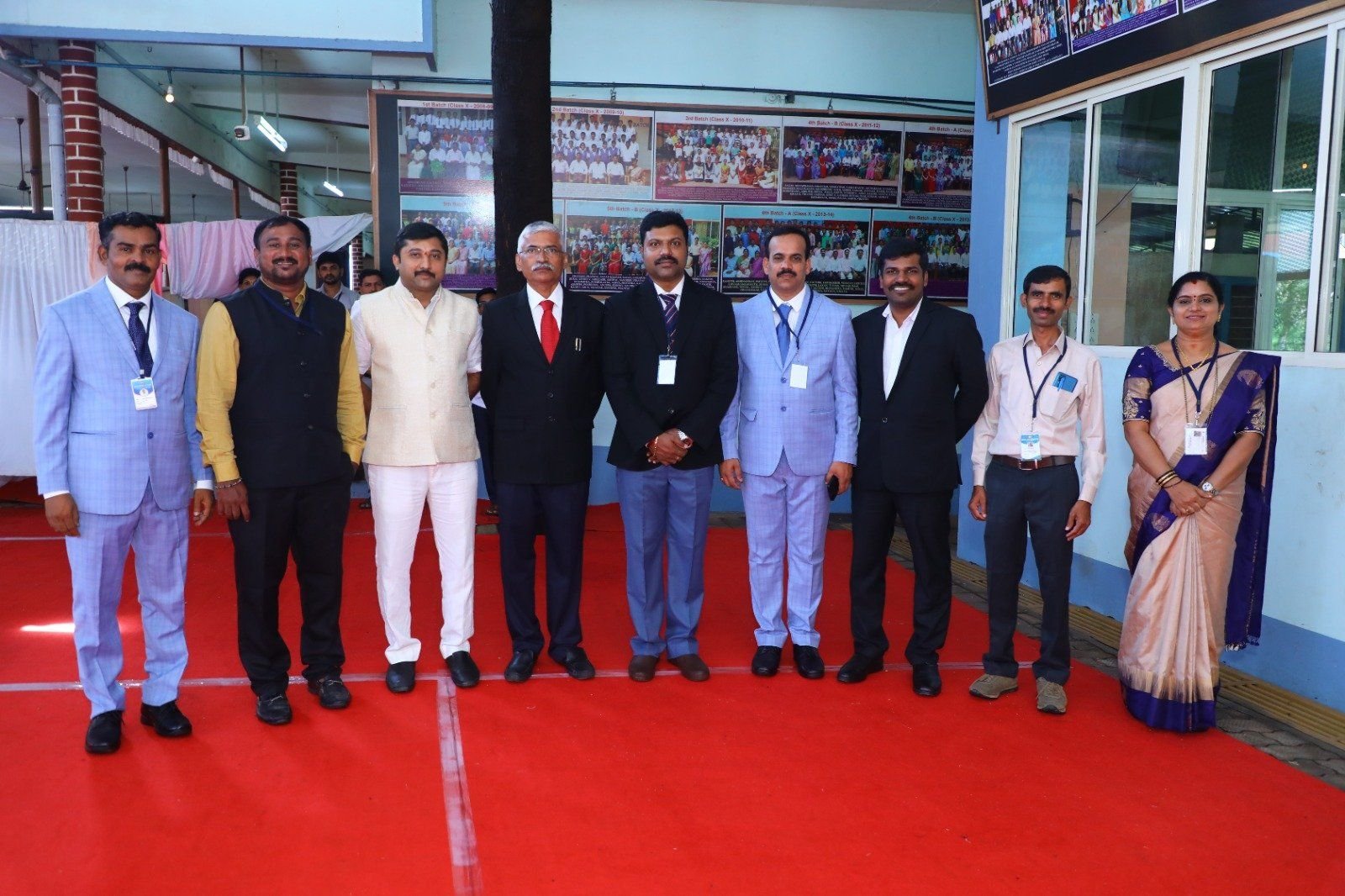 Management and guests